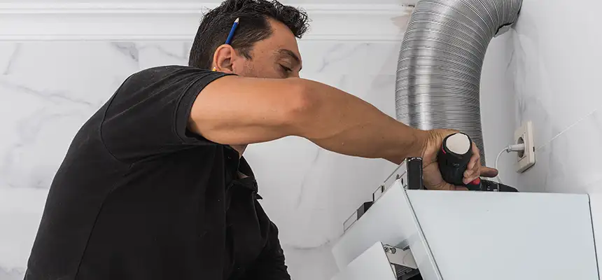 Precision In-wall Dryer Vent Cleaning & Rerouting Corrections in Hercules, CA